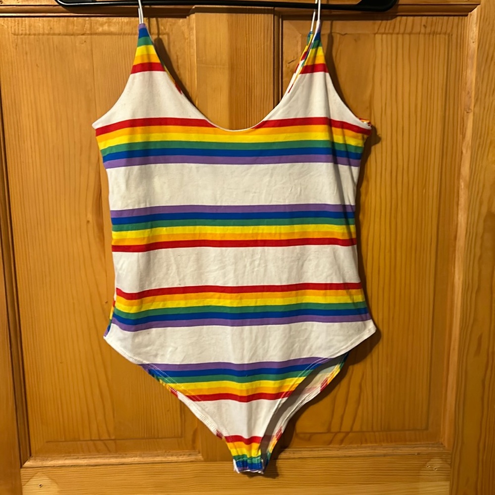 Rainbow bodysuit